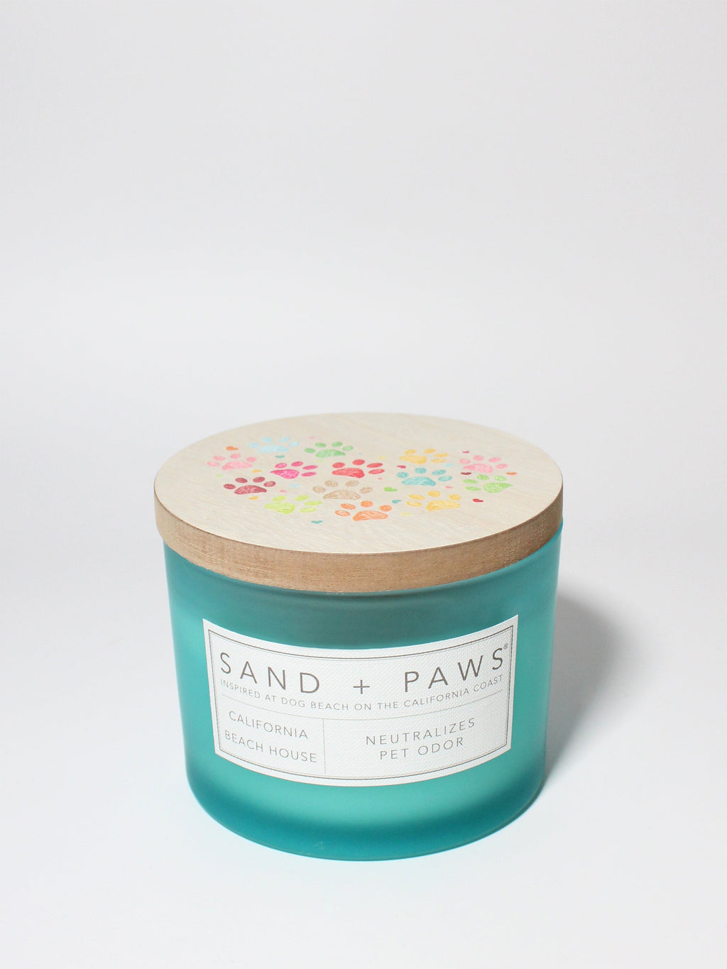 Sand + Paws California Beach House 12 oz scented candle Premium