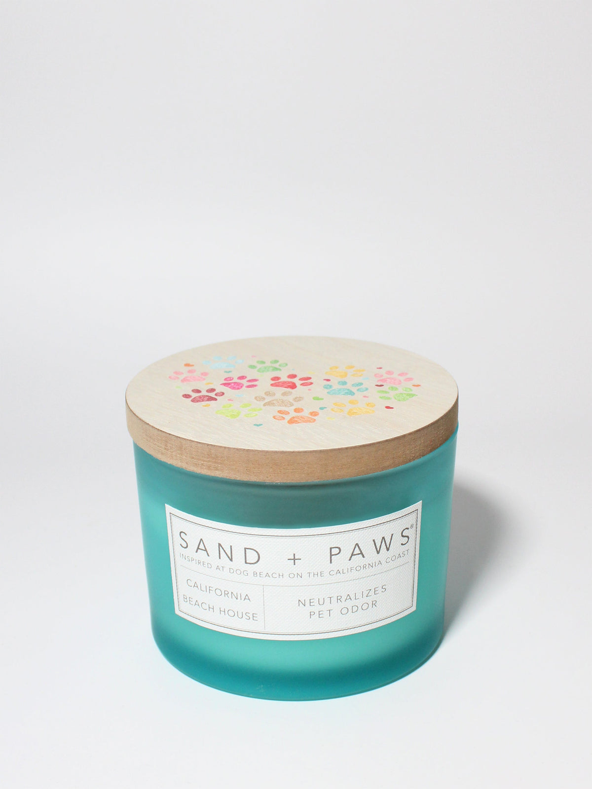 Sand + Paws California Beach House 12 oz scented candle Premium