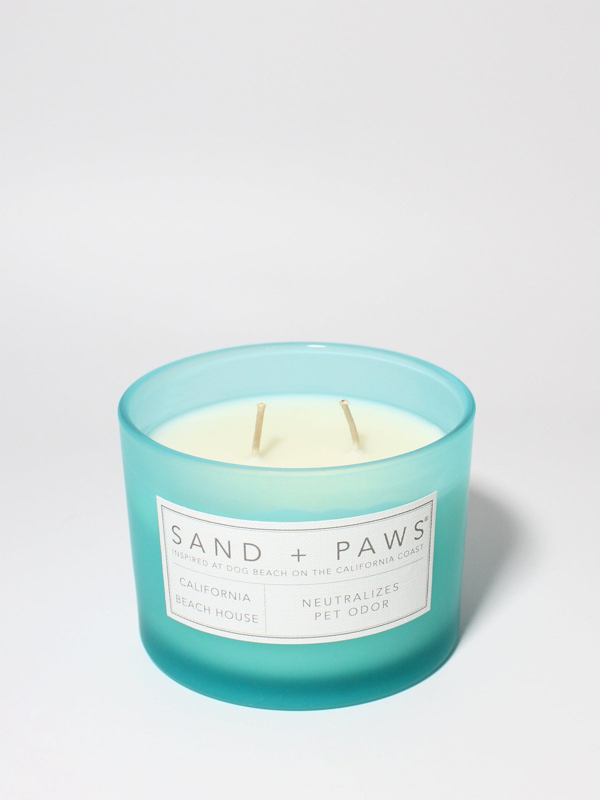 Sand + Paws California Beach House 12 oz scented candle Premium