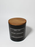 Cedar Lavender 21 oz scented candle Premium