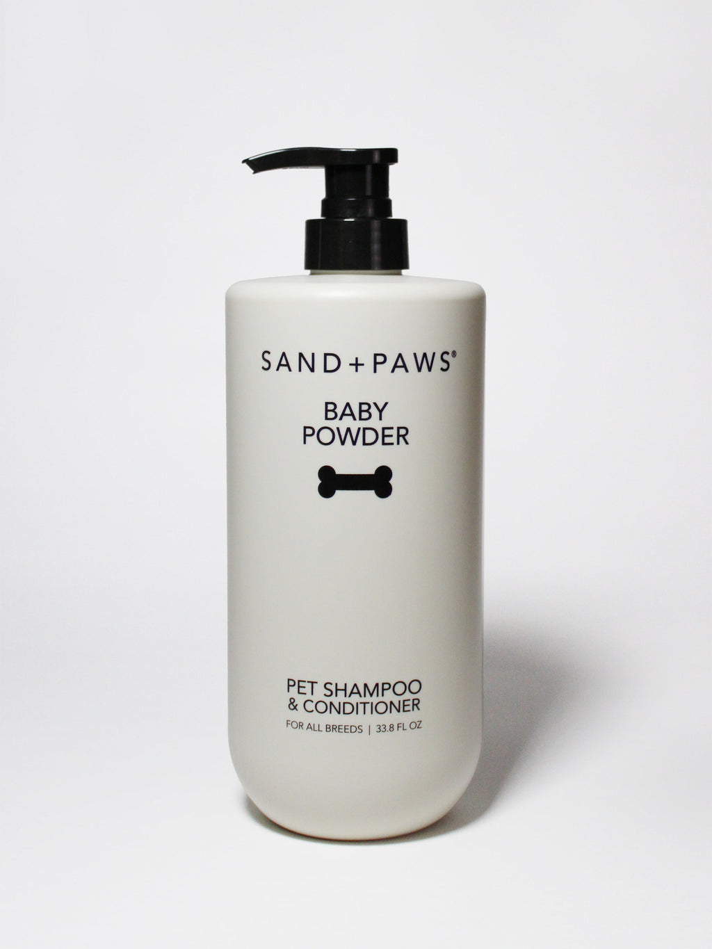 Sand + Paws Gentle Pet Shampoo & Conditioner - Baby Powder