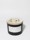 Sand + Paws White Vanilla 12 oz scented candle Premium