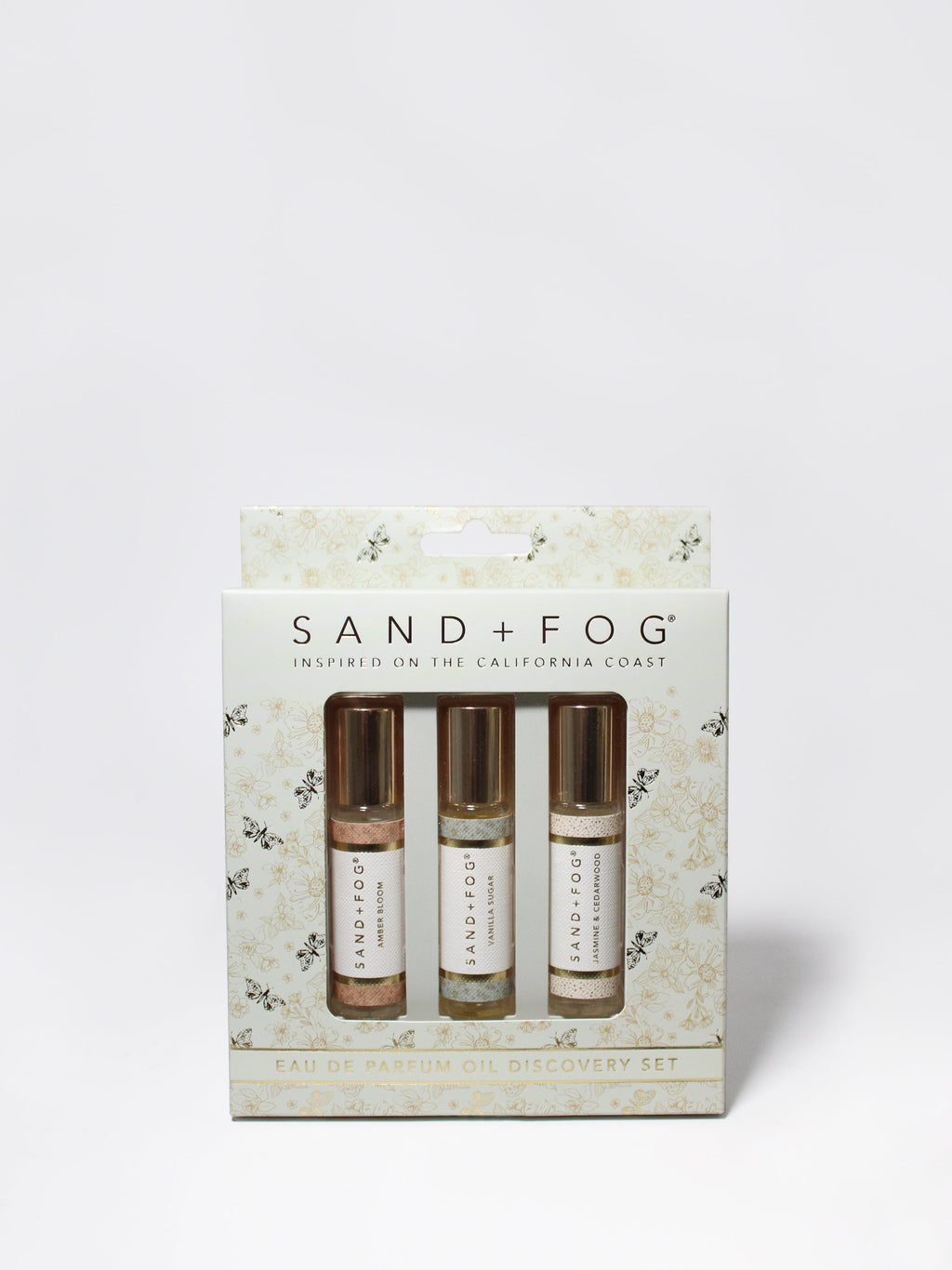Exploratory Luxurious Perfume Oil Rollerball Set - Sugared Blooms Collection