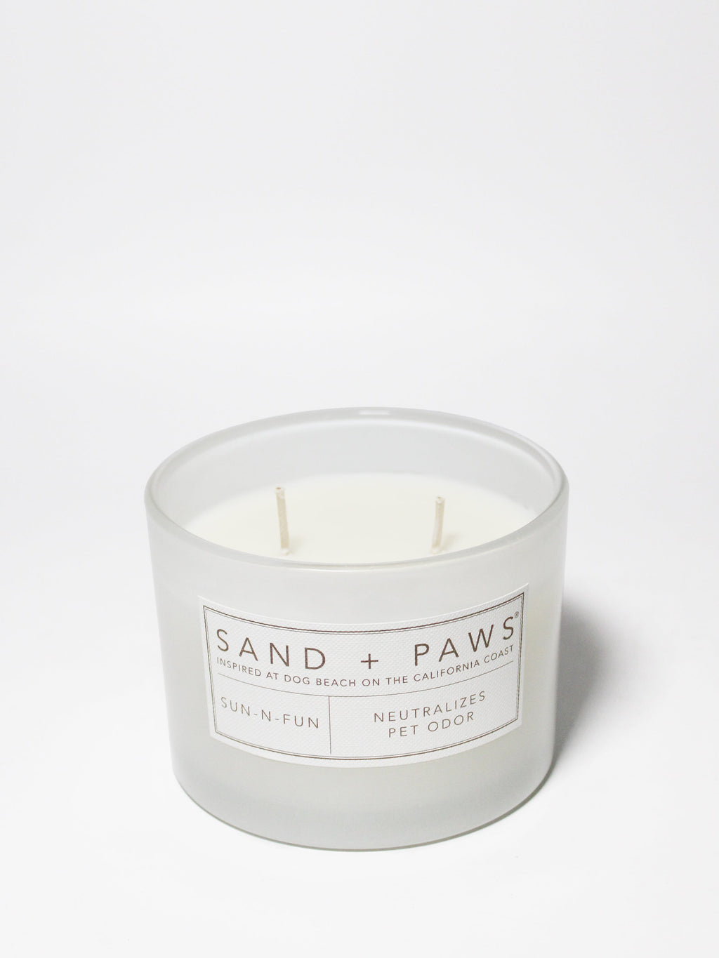 Sand + Paws Sun-n-Fun 12 oz scented candle Premium