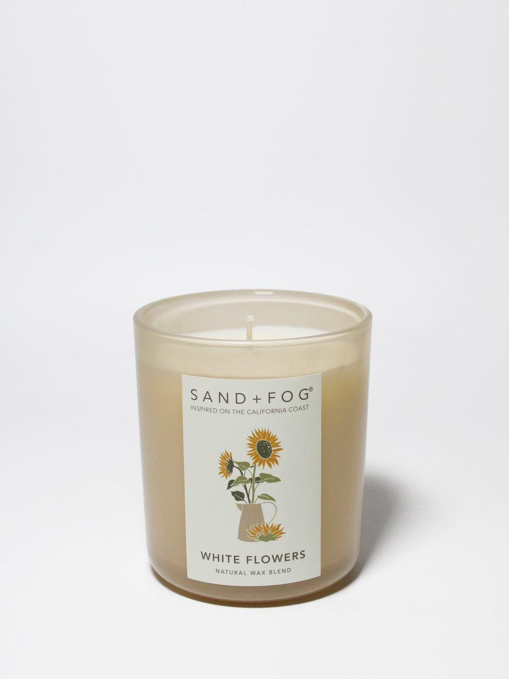 White Flowers 10 oz scented candle Premium