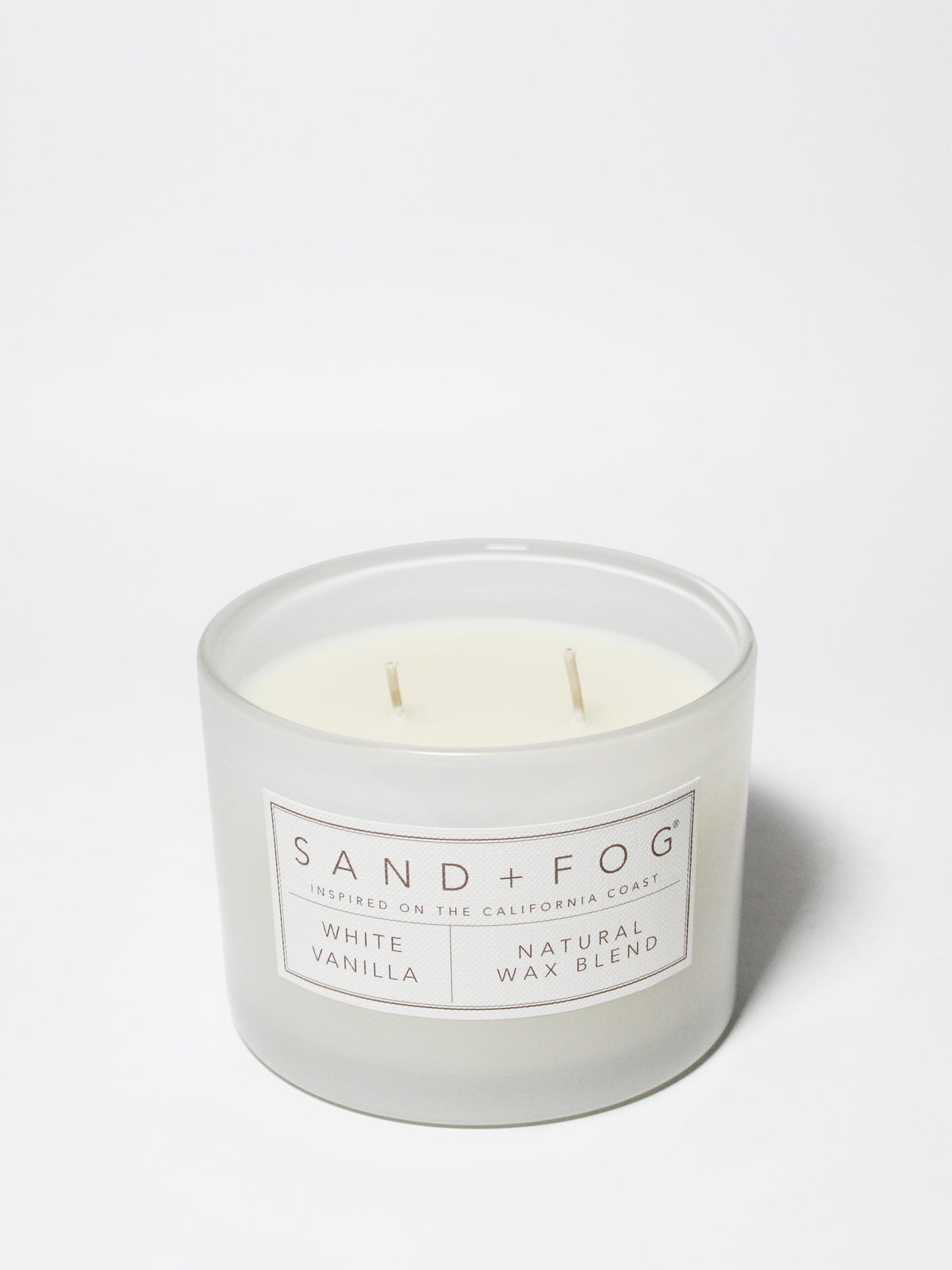 White Vanilla 12 oz scented candle Premium