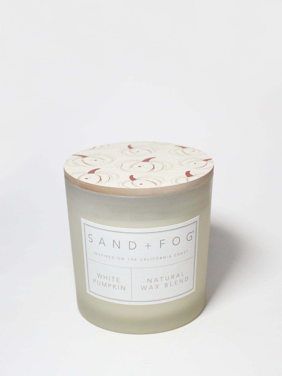 White Pumpkin 21 oz scented candle Premium