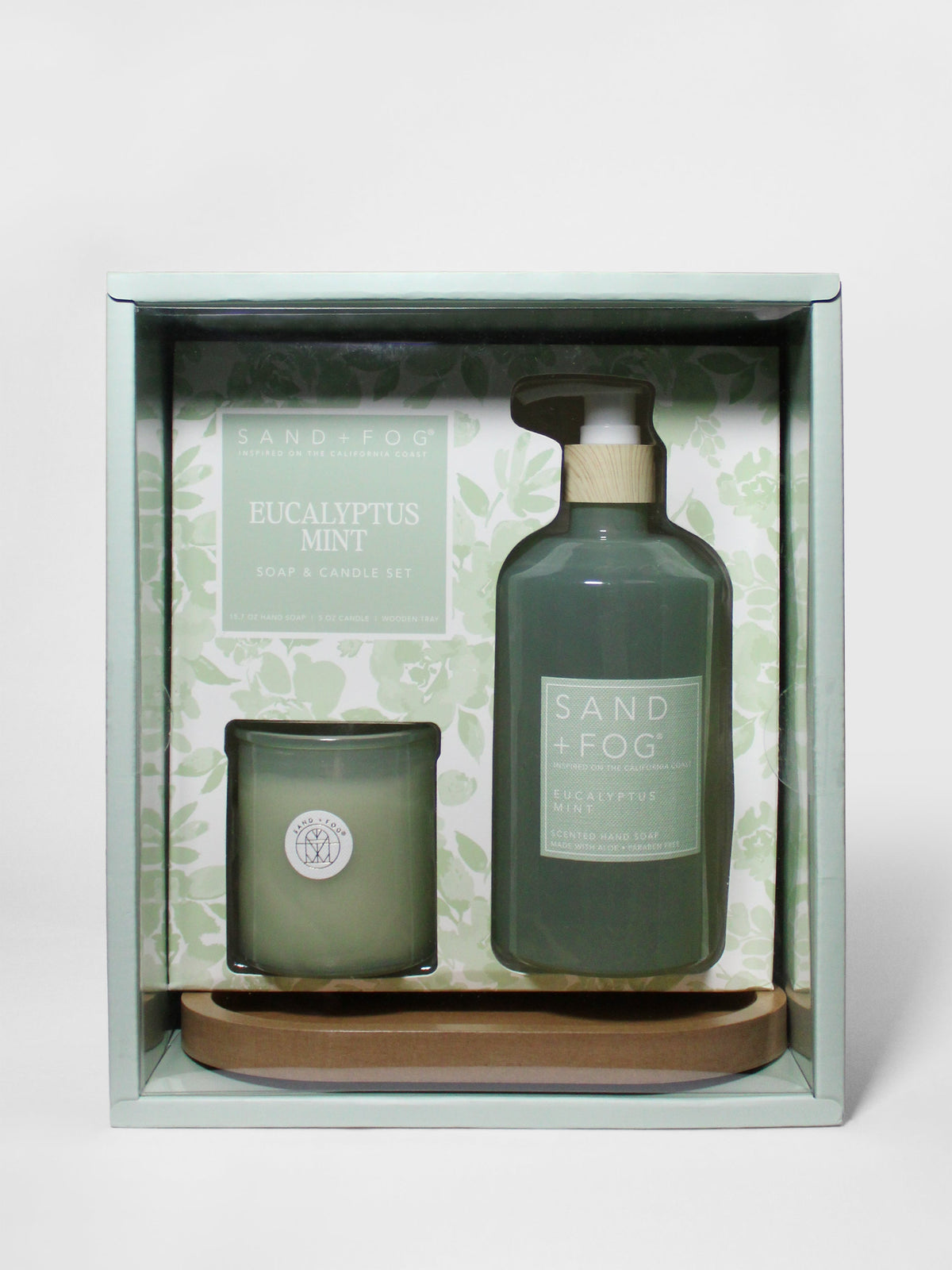 Eucalyptus Mint Gentle Hand Soap & Candle Set