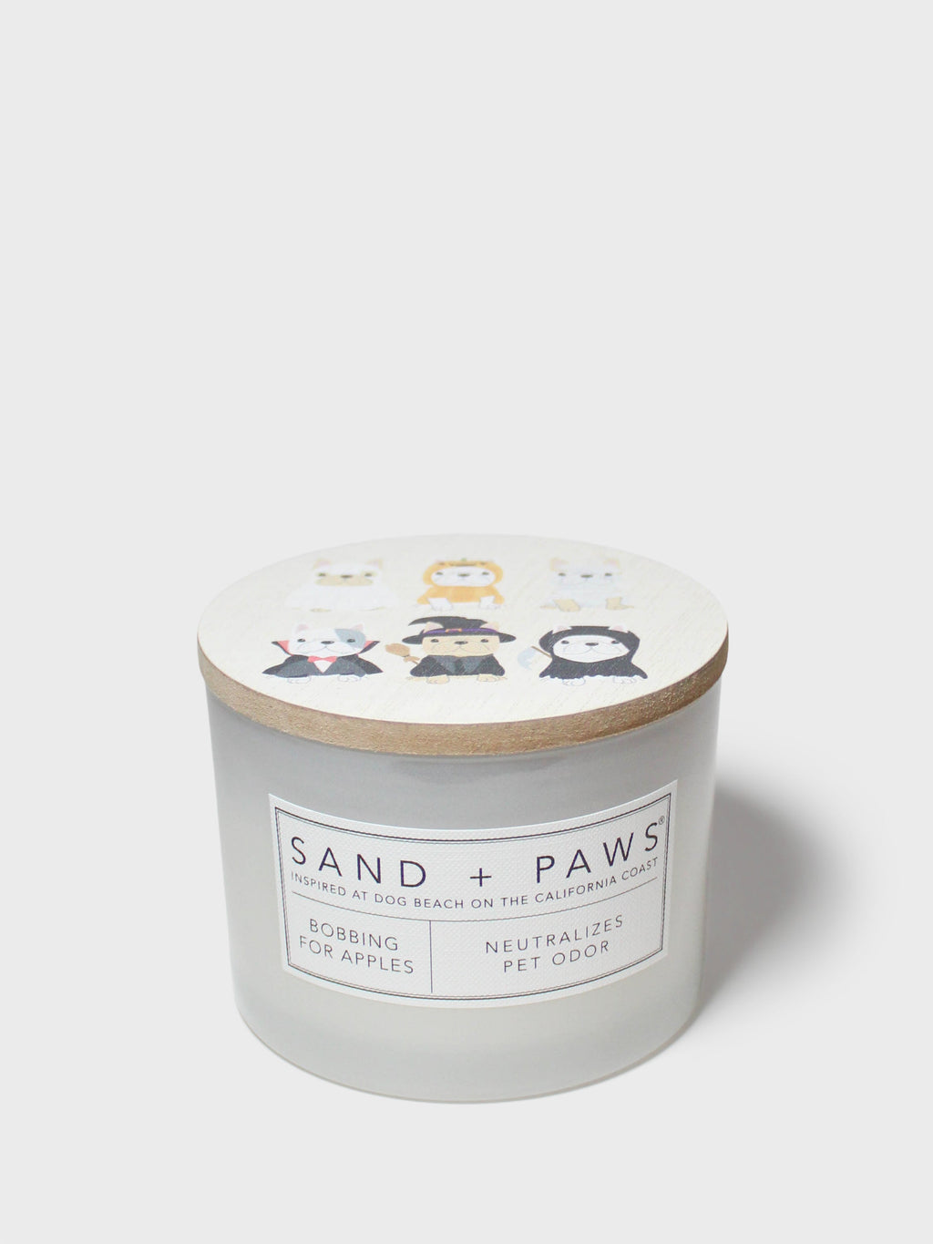 Sand + Paws Bobbing for Apples 12 oz scented candle Premium