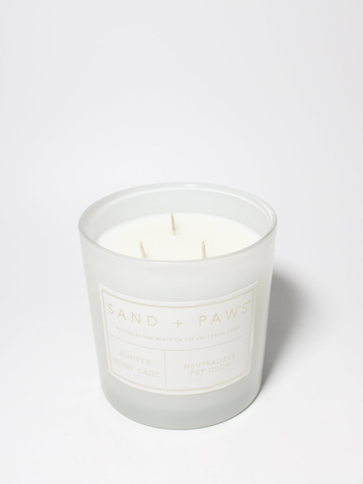 Sand + Paws Juniper Berry Sage 21 oz scented candle Premium