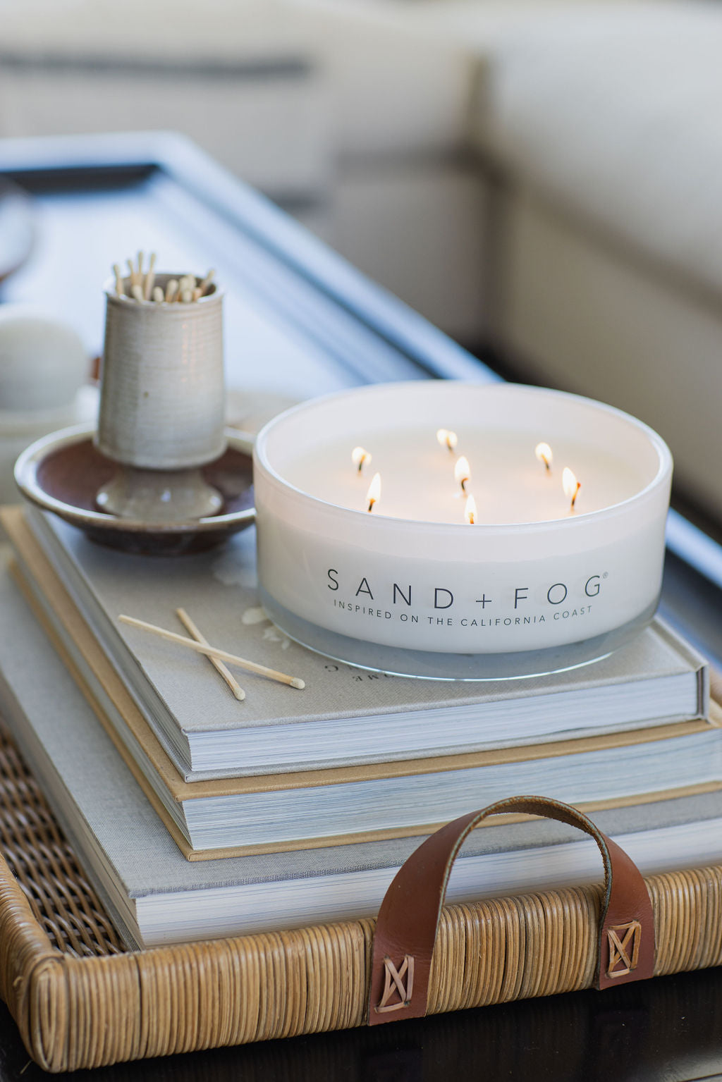 Ocean Mist 34 oz scented candle Premium