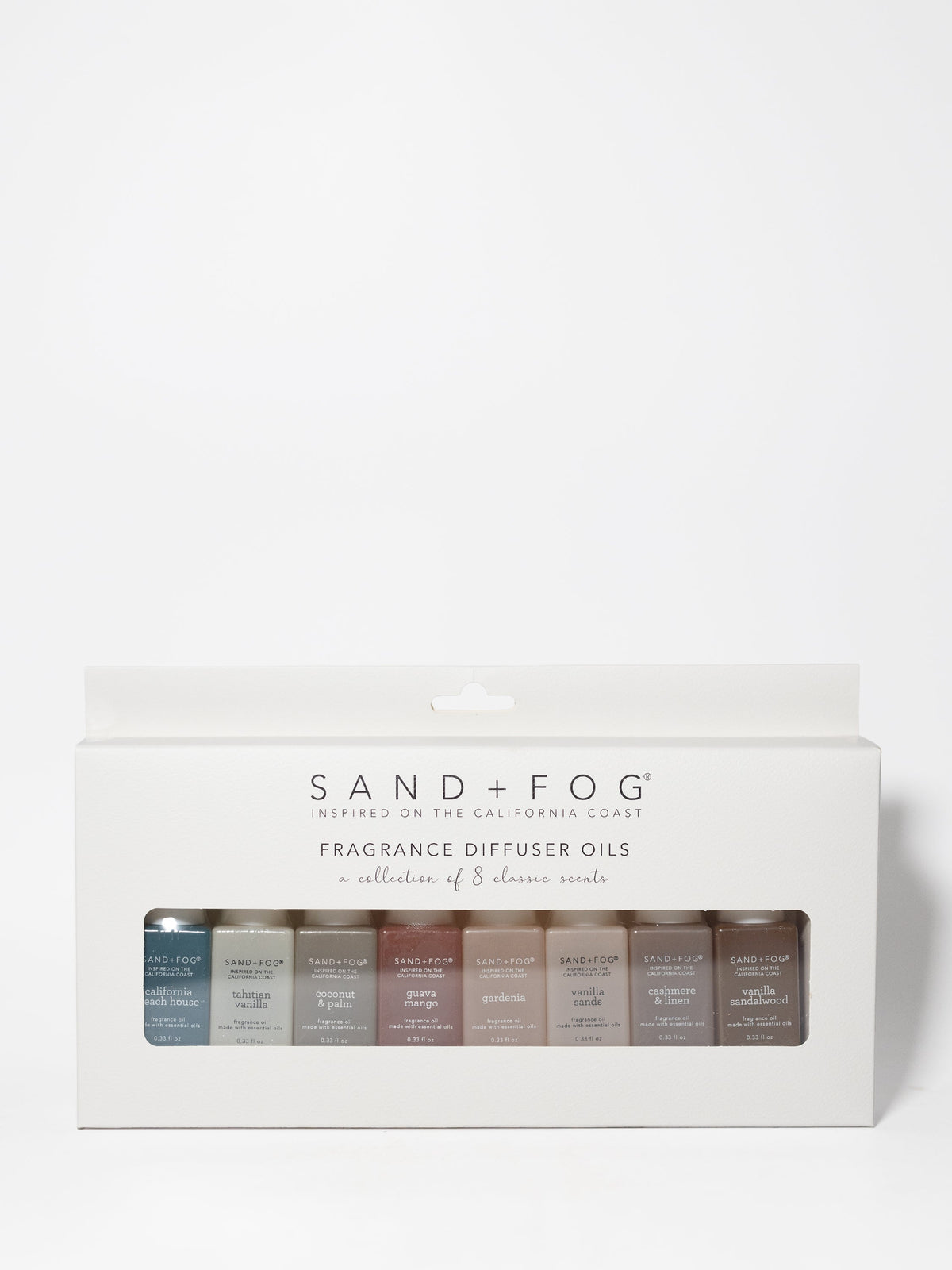 8 Pack of 10 ml Fragrance Aromatic Diffuser Oils