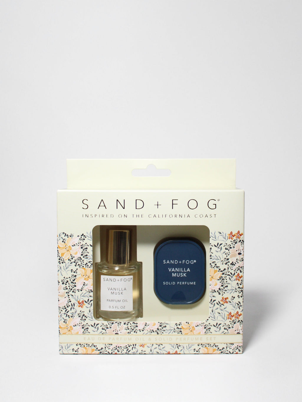 Luxurious Perfume Oil Rollerball and Solid Perfume Set - Vanilla Musk