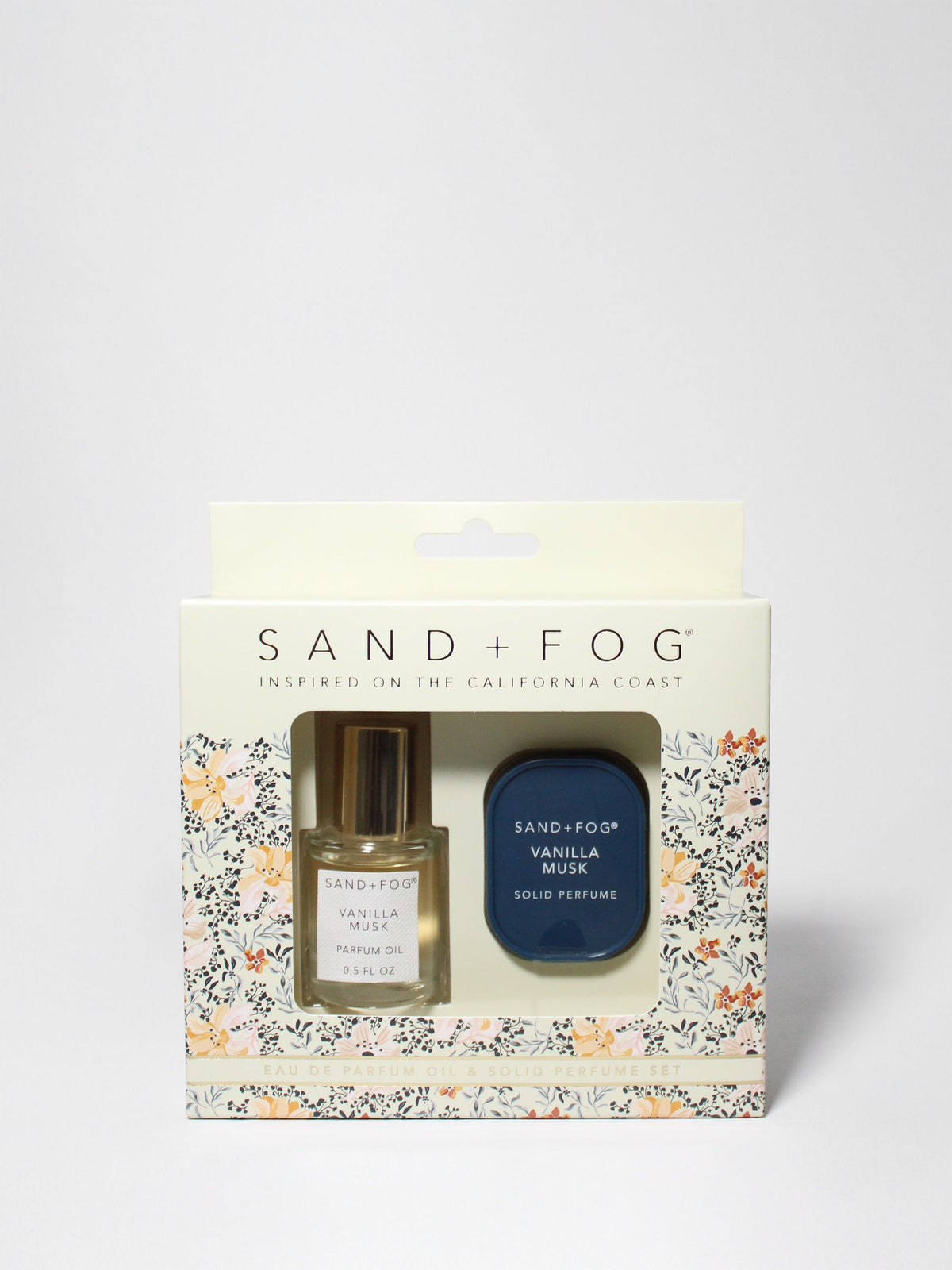 Luxurious Perfume Oil Rollerball and Solid Perfume Set - Vanilla Musk