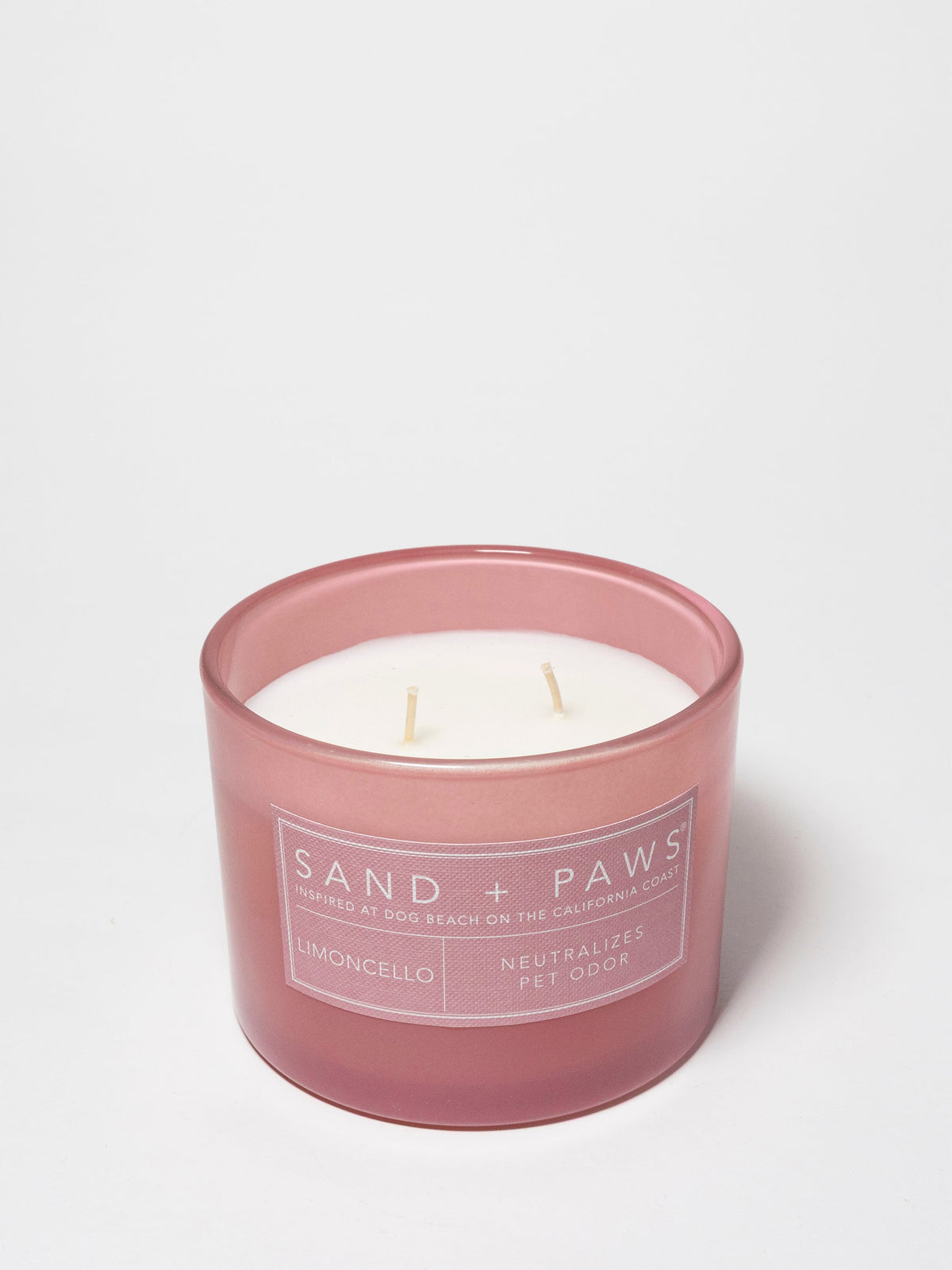 Sand + Paws Limoncello 12 oz scented candle Premium
