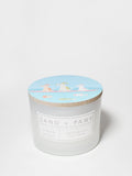 Sand + Paws Clean Waves 12 oz scented candle Premium