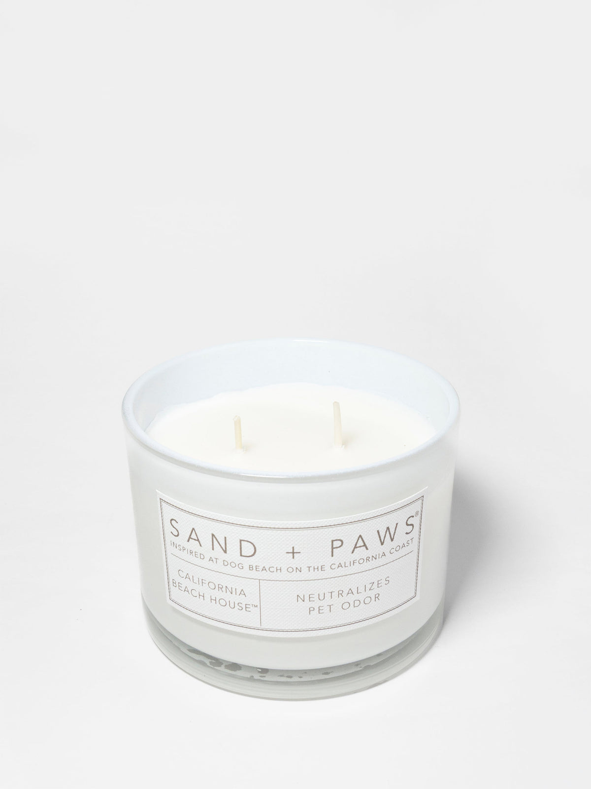 Sand + Paws California Beach House 12 oz scented candle Premium