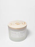 Sand + Paws Pineapple Coconut 12 oz scented candle Premium