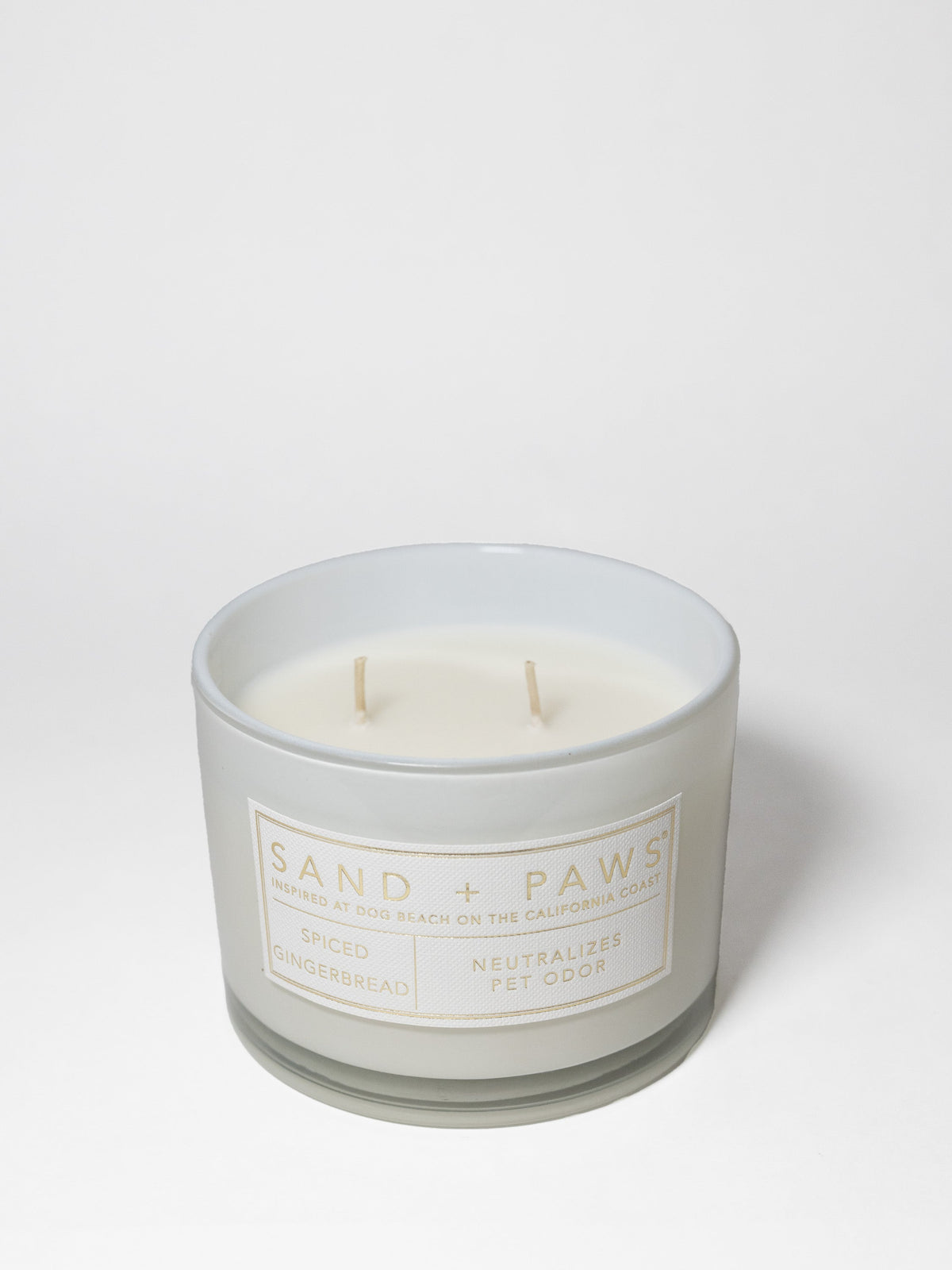 Sand + Paws Spiced Gingerbread 12 oz scented candle Premium